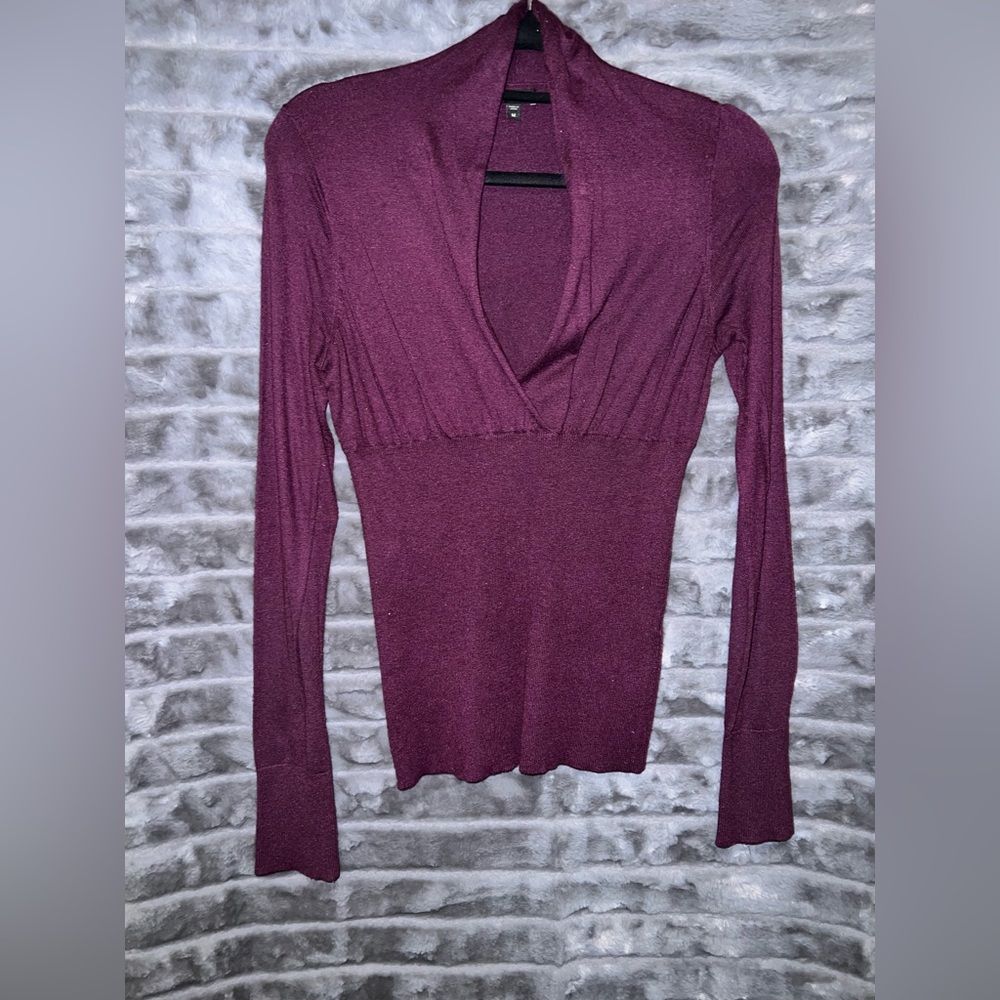 Express purple long sleeve shirt 💜